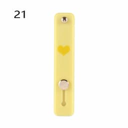 Creative Grip Stand Candy Color Phone Holder Silicone Finger Ring Push Pull Bracket Universal Hand Band Phone Accessaries