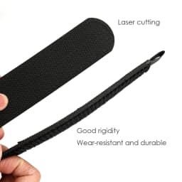 VATLTY 4.3cm Tactical Inner Belt for Men Premium Nylon Rigid Hook & Loop Straps 105cm to 135cm Unbuckled Belt Male Waistband