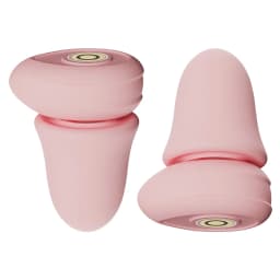 Olyga Reusable Silicone Noise Reduction Earplugs Comfortable Ear Protection for Sleep Work Travel Concert Includes Lanyard