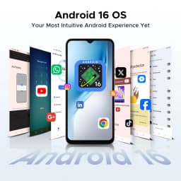 DOOGEE Note56X Pro VIP Edition Smartphone Gemini AI Android 16 6150mAh Battery 6.56'' Screen 32GB RAM(4+28) 128GB ROM Mobile Phone Widevine L1 Support Cellphone