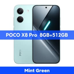 POCO X8 Pro Smartphone Global Version Dimensity 8500-Ultra NFC 6.59'' 1.5K Display 100W HypeCharge 6500mAh 50MP Camera 5G NFC