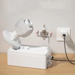 Adjustable speed and tension for neat balls of yarn, automatic electric winder USB powered knitting tool