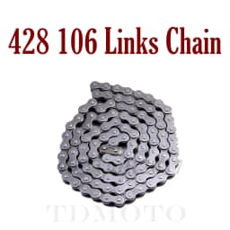 428 -106/108L/140 Chain For 70 90 110cc 125cc 140cc 150cc 250cc Taotao SSR Coolster Pit Bike Quad ATV