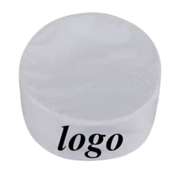 Custom Logo Dome Mesh Chef Hats Women Men Breathable Adjustable Food Service Work Cap Japanese Korean Style Cuisine Hat Cook Hat