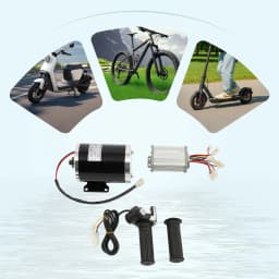 Bymaocar 48V 1000W Brush Electric Bicycle Conversion Kit Cycling Motor Controller Scooter Accessories Brushed Motor Kit 264.55 lbs Load Capacity 3000rpm 4.5N.M Torque Anti-Slip Throttle Speed Control Smooth Comfortable Ride for Bike Scooter