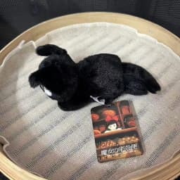 New Cute Kiki's Delivery Service Black Cat Kiki Jiji Cat Lying Down Animation Plush Doll Toy Doll Peripheral Gifts
