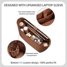 Bag Organizer Insert For City 33 Soft Nylon Durable Fashion Gift Bag Support Storage Inner Modification Bag Accessorie