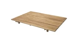 Weather Luxury Teak Frame PE Rattan Waterproof Sofa Set Outdoor Furniture Perfect For Garden Patio Poolside Beach Hotel