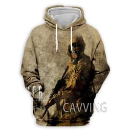 New Fashion Stalker Game 3D Printed Clothes Streetwear Men Hoodies Sweatshirt Fashion Hooded Long Sleeve Pullover Tops