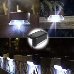 LED Solar Garden Lights Super Bright Waterproof Solar Powered Lamps Balcony Stairs Street Lighting Outdoor Sunlight led Lights