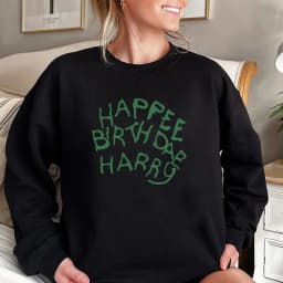 2026 retro Happee Birthdae Harry Sweatshirt Magic Wizard Sweater Wizard School Hoodie Unisex Long Sleeves Crewneck Sweatshirts