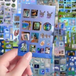 8/16 Sheets DIY Decoration Y2k Gen Z Electronic Memories Style Retro Dreamcore Collages Journals Diary Scrapbook Stickers
