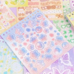30sheets Kawaii Cartoon Mini Stickers Cute Die Cut Sticker Book Creative Decor Diary Phone Case Handmade Scrapbooking Supplies