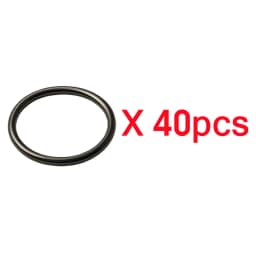 10-40pcs Metal O Ring Buckle 15-50mm Bag Strap Belt Webbing Clasps DIY Hardware Accessories