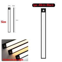 LED Under Cabinet Lights Motion Sensor Led Lamp Wireless Rechargeable Night Light for Bedroom Kitchen Cabinet Indoor Lighting