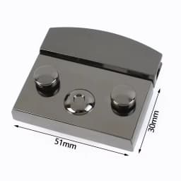 2/3/4/5Pcs Deepeel 50mm/35mm Handbag Lock Replaceable Snaps Clasp Locks Bag Purse Closure Buckles DIY Leather Crafts Accessories