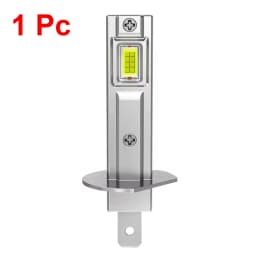 H1 LED Headlight Bulbs CANBUS Lights Mini Lamp 1:1 Size New Wireless H1 Fog Light with Fan Car LED Plug & Play 6000K 6500K 12V