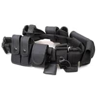 Tactical Battle Belt Airsoft Duty Belt Set Adjustable Nylon Military Security Belt Hunting Belt Gun Holster Baton Holder