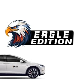 Animal Truck Emblems Automotive Rectangle Emblem Sticker Unique Animal Print Shape Adhesive Badge Rectangle Vehicle Acrylic