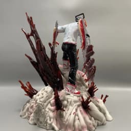 Anime Chainsaw Man Denji Action Figure Statue - Desktop Ornament Collection Toy Gift Model