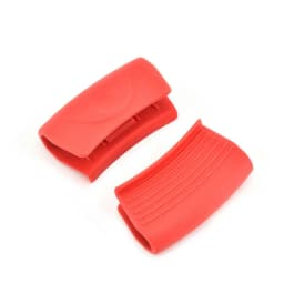 2PCS Silicone Anti-Scald Pot Handle Cover Non-Slip Pot Ear Clip Sleeves for Frying Cast Iron Skillet Pan Kitchen Tools