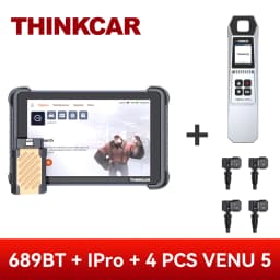 THINKCAR THINKSCAN 689BT AI Key Programming Automotive Diagnostic Tool Bidirectional Obd2 Scanner ECU Coding CANFD DOIP 34 Reset