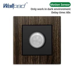 Wallpad Wood Texture Aluminum Alloy Panel EU Electrical Sockets And Wall Switches With LED 1 2 3 Gang 2 3 Way USB Charge Port
