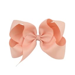 BABY BOWS 1Pcs 6inch Solid Colors Grosgrain Ribbon Hair Clips for Girls Large Hairpins Boutique Barrettes Kids Hair Accessories