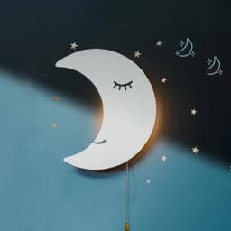 Floating Cloud Wall Lamp for Baby Nursery Cute Floating Cloud Lamp for Kids Bedroom Battery-Operated Hanging Night Lights