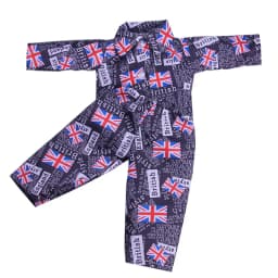 Doll Clothes Multi-Print Pajama Daily Outfit Fit 18Inch American&43CM Born Baby Doll Accessories,Girl Gifts Toy Festival Gifts