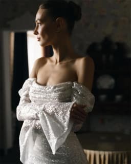Tokyo Customized White Off the Shoulder Wedding Dress Long Sleeve Back Zip Bridal Gowns Sexy Mermaid Court Train Wedding Gowns