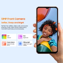 Blackview Wave 7C Smartphone 6.56 inch HD+Eye-Comfort Screen IPS Display 5000mAh 64GB 128GB IP54 32MP Camera AI CellPhone