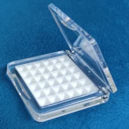 White 3-7mm Diamond Storage Box Clear Gemstone Jewelry Display Organizer Case Show Store 36Grids Bare Stone Packaging Cover Tray