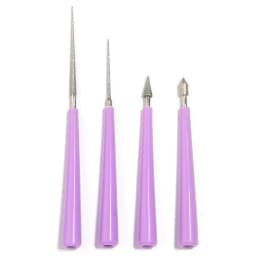 1PC Hole Enlarger Tools Beads Reamer Diamond Expanding Needle Tipped Reaming File Reamer Polishing Sets Beading Jewelry Tools
