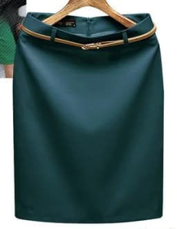 Spring Summer 2026 High Waist One Step Skirt Women's Professional Workwear A-Line Short Skirt Slimming Effect Commute Style