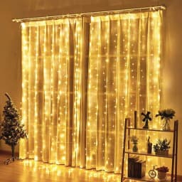 USB LED Curtain String LightsRemote Festoon 8 Modes Garland Lamp Wedding Outdoor Bedroom Muslim Ramadan Decorations EID Mubarak