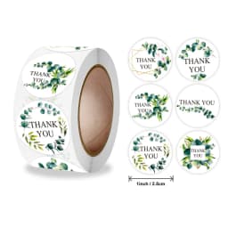 500pcs Handmade with Love Stickers Baking Label Wedding Sticker Party Label Decoration Envelope Seal Stationery Black Sticker