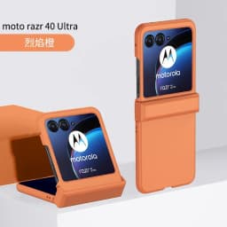Skin Feel Case for Motorola Razr 40 50 Moto Razr40 Razr50 Ultra 5G Solid Color 3-piece Hinge Set Protection Anti-Scratch Cover
