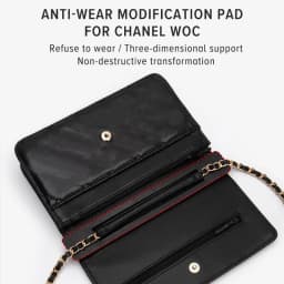 CRAZYSMITH Anti-wear Modification Pad For Chanel Woc Bag Anti-abrasion Transformation Sheet Hardware Buckle Protection Artifact