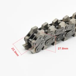YOUSAILING Price For 1Model For 1PC 17 Or 18 Rows Chain Set For Pneumatic Waste Stripping Machine Replacing Stripper Parts