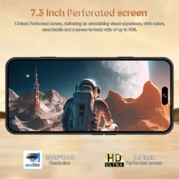 K-Touch NEW Mobile Phones M18 Pro Max 5G Dual SIM Smartphone 7.3HD Android 15 Cell Phone 22G+2TB 16+48MP Camera 7800mAh Wifi GPS Global Version Cellphones