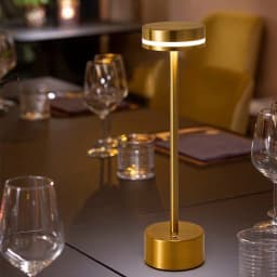 Touch Small Night Light LED Aluminum Material Desk Light Adjustable Brightness Table Lamp for Gift Bedroom Camping Home Decor