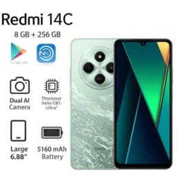 2026 New REDMI 14C Smartphone: Features a 5160mAh High-Capacity Battery, a 120Hz Display, and a 50MP + 13MP Dual-Camera Setup