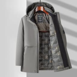 Parka Men Coats new Winter Jacket Men Thicken Hooded Waterproof Outwear Warm Coat Fathers' Clothing Casual Men's Overcoat