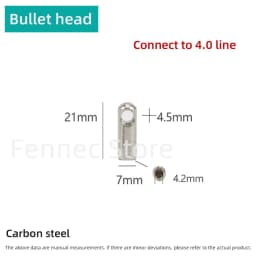 Wire Puller Connector Head Electrician Automatic Thread Guide Special Crimping Mold Cable Elastic Threader Accessories Repair