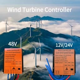100-1000W 40A 12V/24V/48V MPPT Wind Charge Controller For Wind Turbine Generator System Waterproof IP67 Factory Price