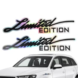Universal Creative Car Sticker Decor Car Exterior Decors Sunproof Self-Adhesive Decals Automotives Word Decals 16X4cm