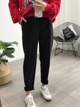 Winter Thicken Women Pencil Pants Wool Pants Female 2019 Autumn High Waist Loose Trousers Capris Good Fabric