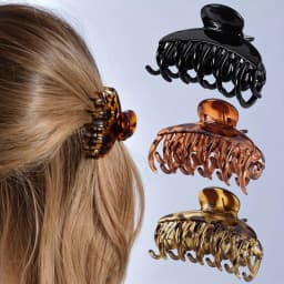 3/4 comb hairpins 2.5" medium hairpins suitable for fine hair, small matte clips, short hair, delicate hair pieces for women