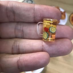 1/6 Scale Dollhouse Miniature Pizza Chicken Fried Chips Juice Mini Fast Food for Blyth BJD Doll House Kitchen Play Accessories